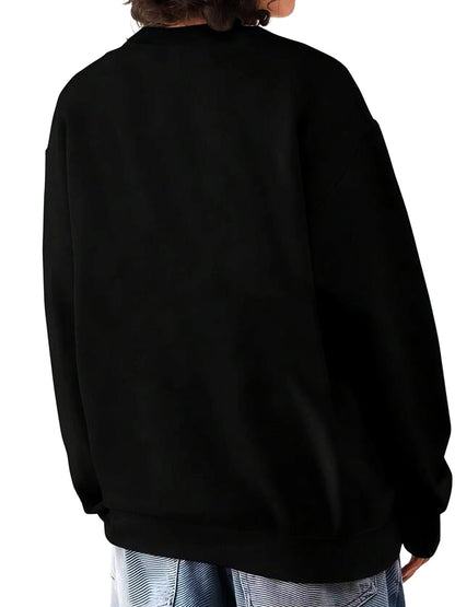 Women Oversized Sweatshirt Christmas Dear Santa I Can Explain Print Outdoor Wear