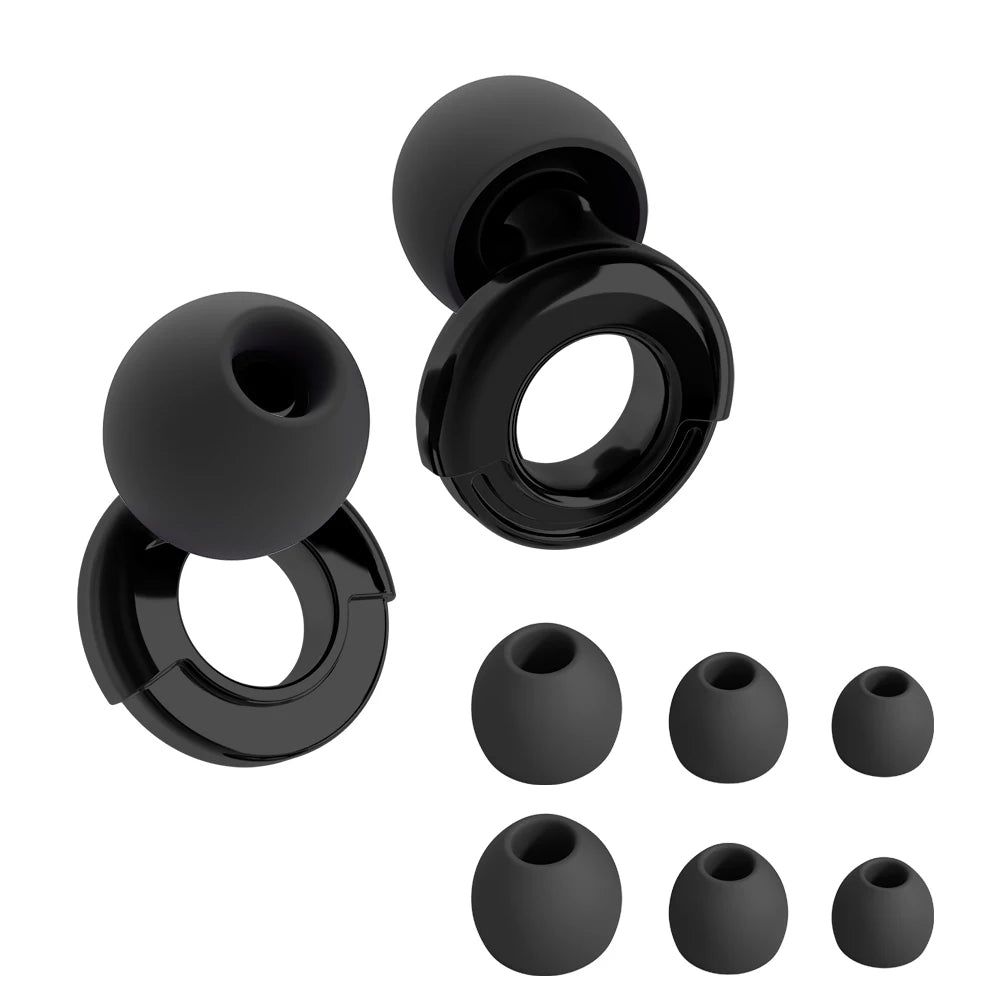 Silicone Earplugs for Swimming Sleep Noise Cancel Noise Reduction-Soundproof Reduce Disturbances -Quality Earplugs