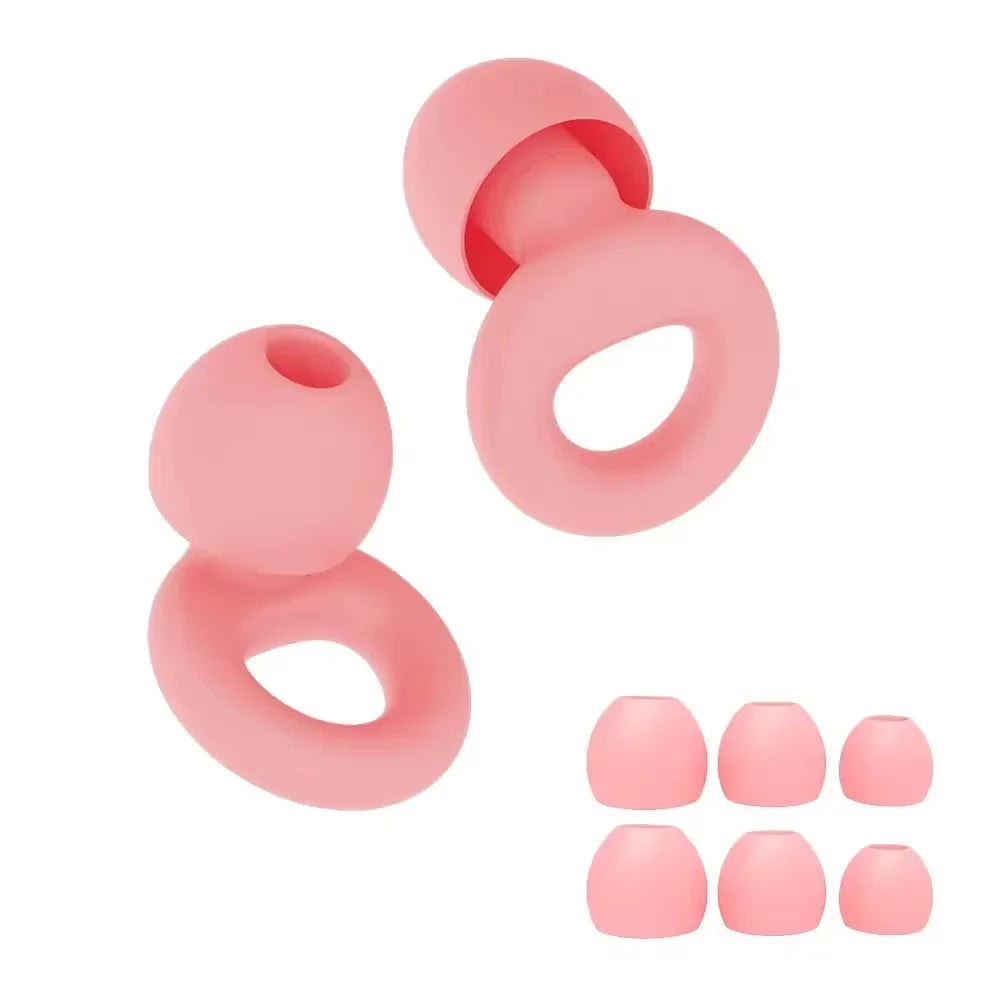 Silicone Earplugs for Swimming Sleep Noise Cancel Noise Reduction-Soundproof Reduce Disturbances -Quality Earplugs