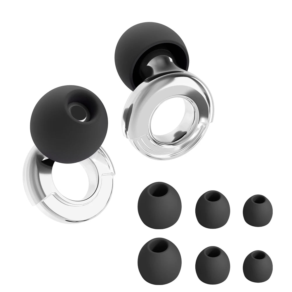 Silicone Earplugs for Swimming Sleep Noise Cancel Noise Reduction-Soundproof Reduce Disturbances -Quality Earplugs