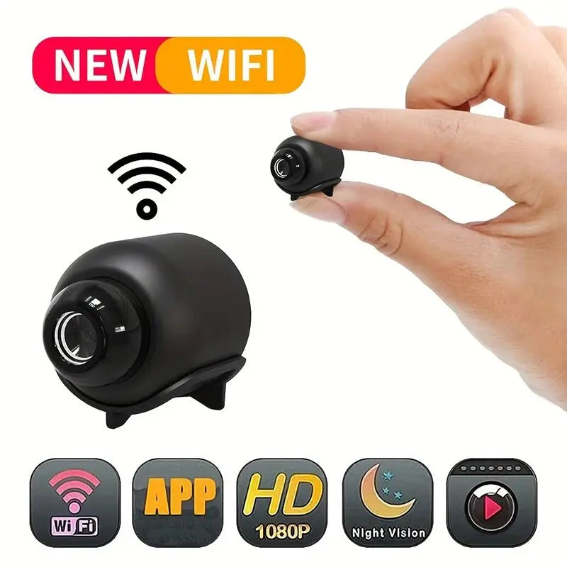 New X5Mini Night Vision 1080P Wireless Surveillance Camera Lightweight Clear Portable Motion Detection Premium Quality